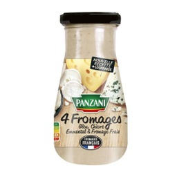 [3038359012419] PANZANI SAUCE 4 FROMAGES 400G