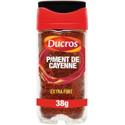 [3166291526708] DUCROS PIMENT DE CAYENNE EXTRA FORT 38G