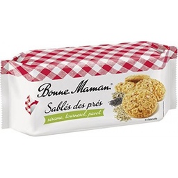 [3178530409833] BONNE MAMAN SABLES DES PRES AU SESAME 150G