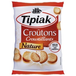 [3185200004106] TIPIAK CROÛTONS RONDS NATURE 90G