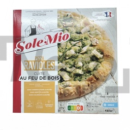 [3273640002223] SOLEMIO PIZZAS RAVIOLES FEU DE BOIS 430G