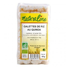 [3347439935310] NATURALINE BIO GALETTE DE RIZ AU SESAME 100G