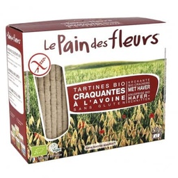 [3380380077302] PAIN DES FLEURS TARTINES CRAQUANTES AVOINE SS GLUTEN