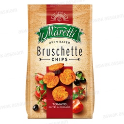 [3800205875109] BRUSCHETTE CHIPS TOMATO MARETTI 70G