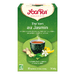 [4012824405318] YOGI TEA THÉ VERT AU JASMIN