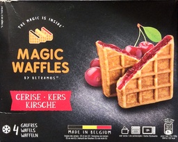 [5425025281862] MAGIC  WAFFLES GAUFRES BELGES FOUREES AU CERISE *4