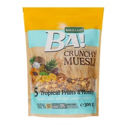 [5900749610339] MUESLI CRUNCH 5 FRUITS ET MIEL 300G