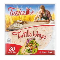 [5901549802030] TURKA PAIN TORTILLA  30 CM 18 PIÉCES