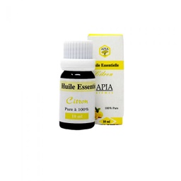 [6111258651877] APIA HUILLE ESSENTIEL DE CITRON 100%PURE 10ML
