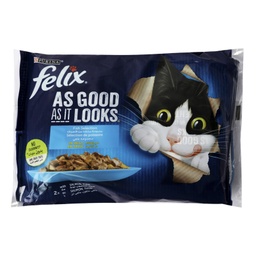 [7613287494566] FELIX SAUMON ET THON 4*85G