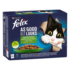[7613287495471] FELIX SELECTION MIXTE AVEC LEGUMES 12*85G