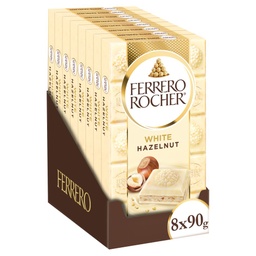 [8000500359884] TABLETTE FERRERO ROCHER CHOCO BLANC 90G
