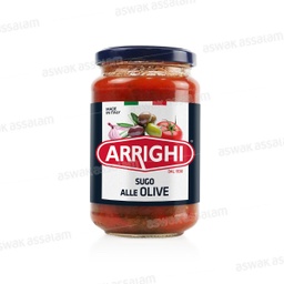 [8003740668662] ARRIGHI SAUCE AUX OLIVES 350G