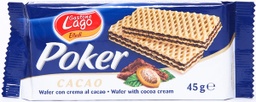 [8004800023001] LAGO BISCUIT POKER CACAO 45G