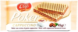 [8004800023032] LAGO BISCUIT POKER CAPPUCINO 45G