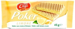[8004800023049] LAGO BISCUIT POKER CITRON 45G
