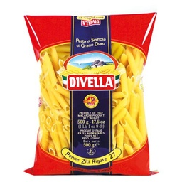 [8005121000276] DIVELLA PENNE ZITI RIGATE 27 500G