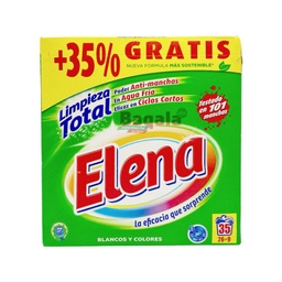 [8410104042066] DÉTERGENT EN POUDRE ELENA 35 LAVAGES