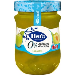 [8410175068446] CONFITURE SS SUCRE CIRUELAS HERO DIET 280g