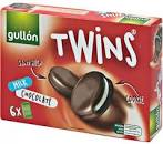 [8410376028416] GULLON TWINS *6 MILK CHOCOLATE 252G
