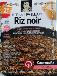 [8413700678721] CARMENCITA BLACK RICE PAELLA KIT 255G