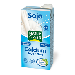 [8437002932626] NATUR GREEN BOISSON DE SOJA  BIO CALCIUM ET SIROP D'AGAVE 1L