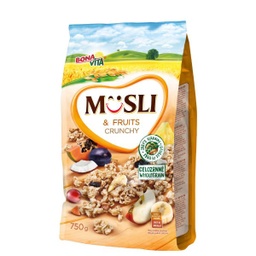 [8594001565016] BONA VITA MUELSI&amp; FRUIT CRUNCHY 750G