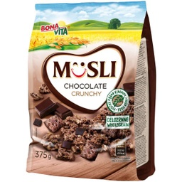 [8595564502180] BONA VITA MUESLI CHOCOLAT 375G CRUNCHY