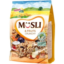 [8595564502227] BONA VITA MUESLI &amp; FRUIT CRUNCHY 375G