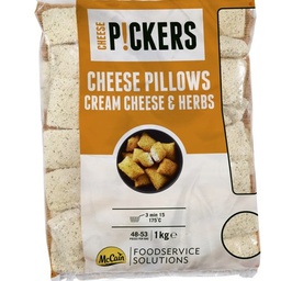 [8710438107593] MCCAIN CHEESE PILLOWS CREAM CHEESE &amp; HERBS 1KG