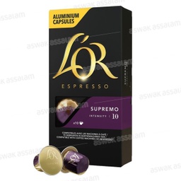 [8711000360521] L'OR CAPSULE SUPREMO 10 *10