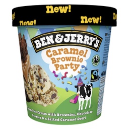 [8711327374324] BEN &amp; JERRY'S CARAMEL BROWNIE 405G