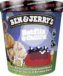 [8711327386334] BEN &amp; JERRY'S POT NETFLIX/CHILL 405G