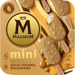 [8711327485082] MAGNUM 6 MINI GOLD CARAMEL 330ML