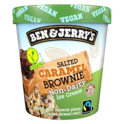 [8711327521841] BEN &amp; JERRY'S SALTED CARAMEL BROWNIE VEGAN 465ml