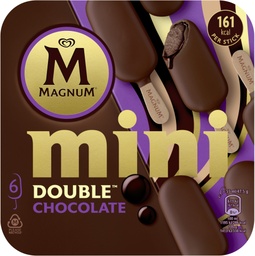 [8711327578340] MAGNUM 6 MINI DOUBLE CHOCOLATE 360ML