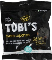 [8713576162059] VEGAN TUBI'S SWEET LIQUORICE 100G