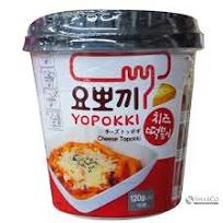 [8809054400192] YOPOKKI CHEESE TOPOKKI RICE CAKE 120G CUP