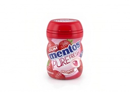 [8935001726289] MENTOS CHEWING-GUM PUR FRESH STRAWBERRY 17.5G